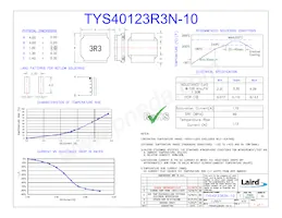 TYS40123R3N-10 Datasheet Cover