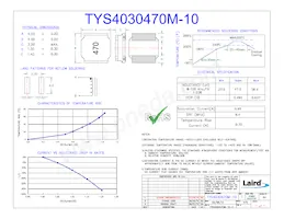 TYS4030470M-10 Datasheet Copertura