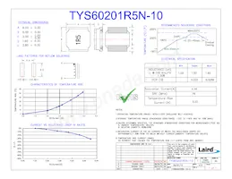 TYS60201R5N-10 Datasheet Cover