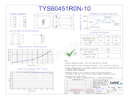TYS60451R0N-10數據表 封面
