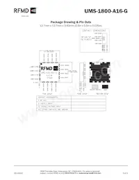 UMS-1800-A16-G Datasheet Page 3