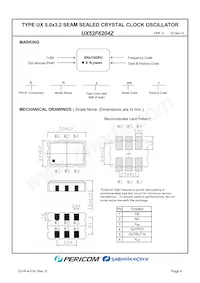 UX52F6204Z Datasheet Page 6