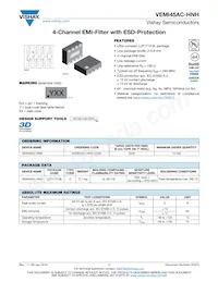 VEMI45AC-HNH-GS08 Datasheet Cover