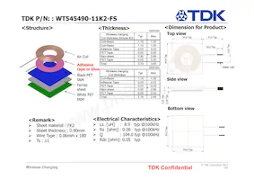 WT545490-11K2-FS Datasheet Cover