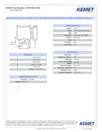 20HV24B473MN Datasheet Cover