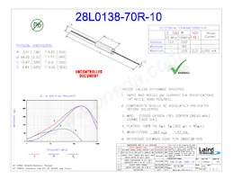 28L0138-70R-10 Datasheet Cover