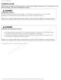 308NPC250K Datenblatt Seite 3