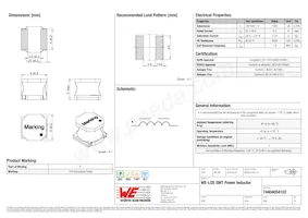 74404054102 Datasheet Cover