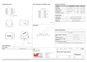 74404086472 Datasheet Copertura