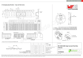 744303022 Datasheet Pagina 3