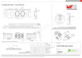 74456222 Datasheet Page 3