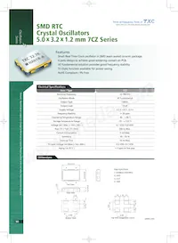 7CZ-32.768KCTF-T數據表 封面