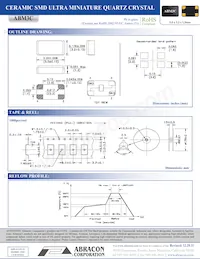 ABM3C-16.000MHZ-KV-T 데이터 시트 페이지 2