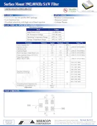 AFS14A35-1902.00-T2 Datasheet Cover