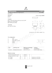 B39458M1967M100 Datasheet Page 2