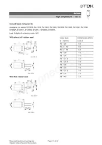 B43088F2686M 데이터 시트 페이지 17