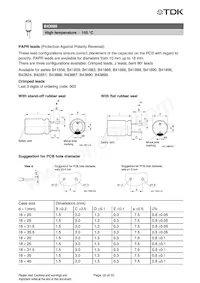 B43088F2686M Datasheet Page 18