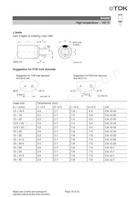 B43088F2686M Datasheet Page 19