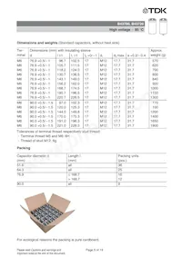 B43700B8688M050 데이터 시트 페이지 5