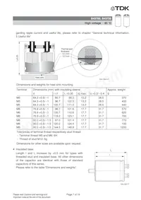 B43700B8688M050 데이터 시트 페이지 7