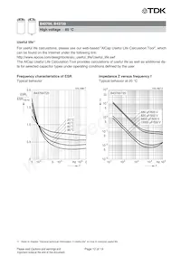 B43700B8688M050 Datasheet Pagina 12