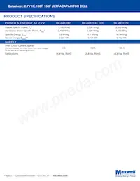 BCAP0100 P270 T01 Datasheet Page 2