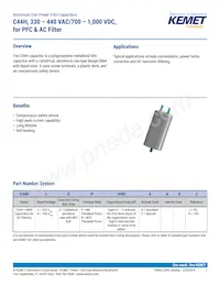 C44HFG35800ZB0J Datasheet Copertura