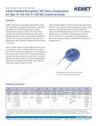 C961U222MWWDCAWL20 Datasheet Cover