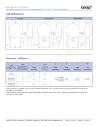 C961U222MWWDCAWL20 Datasheet Pagina 3