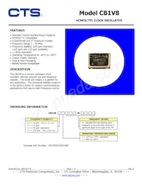 CB1V8-3I-25M0000 Datasheet Copertura