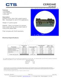 CER0244E Datasheet Cover