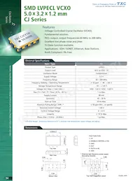 CJ-122.880MBE-T數據表 封面