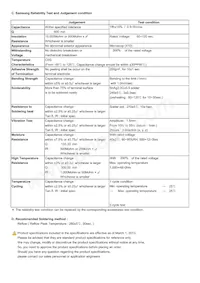 CL03C100DA3GNNC Datasheet Page 2