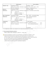 CL03C110JA3GNNH Datasheet Page 2