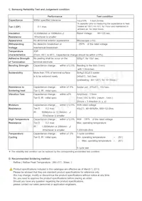 CL21A475KLCLQNC Datasheet Pagina 2