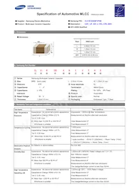 CL21B105KBFVPNE Datasheet Cover