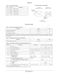 CM1419-02CP Datasheet Page 2