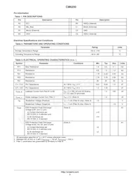 CM6200 Datasheet Page 2