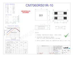 CM7060R501R-10 Datasheet Cover