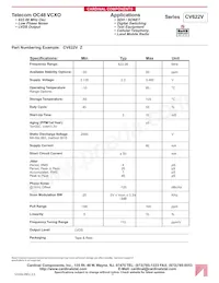 CV622V9數據表 封面