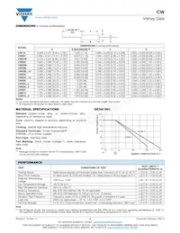 CW010167K0KB12 Datasheet Page 2