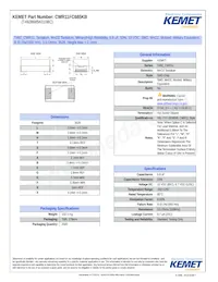 CWR11FC685KB Datasheet Cover