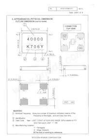 CX2520SB40000H0DZF08 Datasheet Page 4