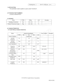 CX3225CA16000H0HSSZ1 Datasheet Pagina 3