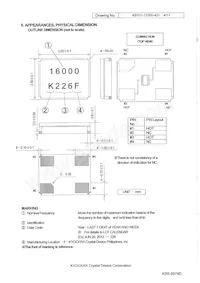 CX3225CA16000H0HSSZ1 Datasheet Pagina 4