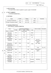 CX3225SB16000E0FPZ25 Datasheet Pagina 3