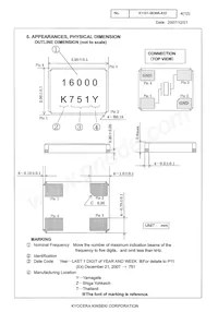 CX3225SB16000E0FPZ25 Datasheet Pagina 4