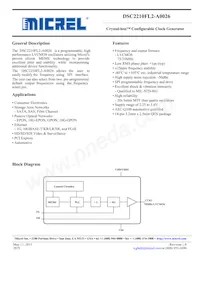 DSC2210FL2-A0026T Datasheet Copertura