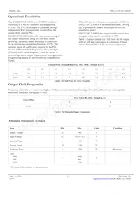 DSC2210FL2-A0026T Datasheet Pagina 3