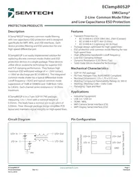 ECLAMP8052PQTCT Datenblatt Cover